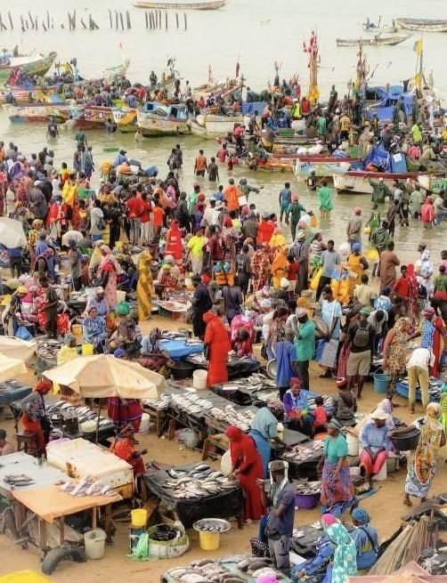 Marché aux poissons de M'bour